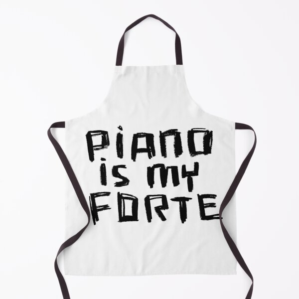 Item preview, Piano Is My Forte for Pianist designed and sold by badlydrawnbabe.
