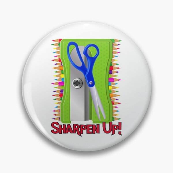 Item preview, Sharpen Up! (Green) designed and sold by PawsitiveMum.