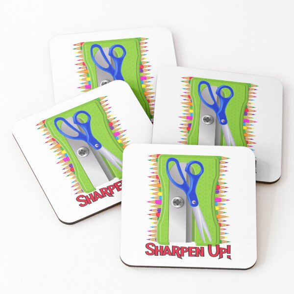 Item preview, Sharpen Up! (Green) designed and sold by PawsitiveMum.