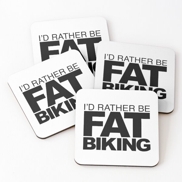 Item preview, Id rather be Fat Biking designed and sold by LudlumDesign.
