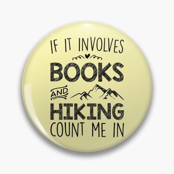 Item preview, If It Involves Books And Hiking - Funny designed and sold by kamrankhan.