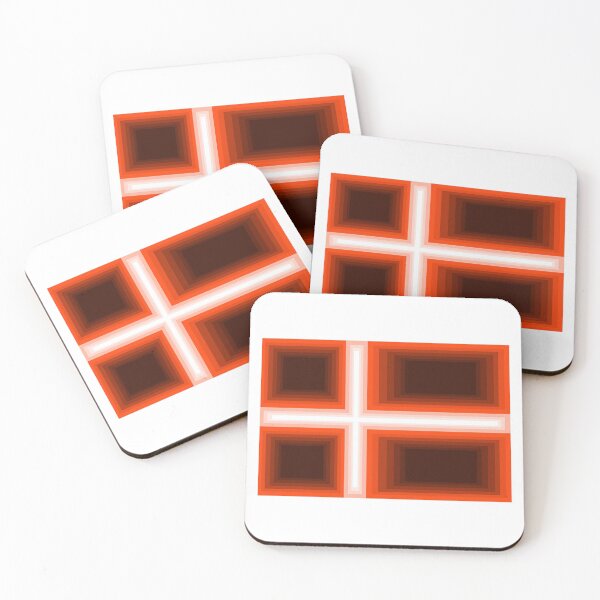 Item preview, Pixelated Danish Flag Minecraft Style designed and sold by schawnlees.