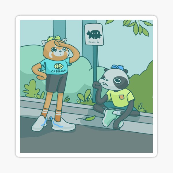 Waiting for the Catbus Sticker