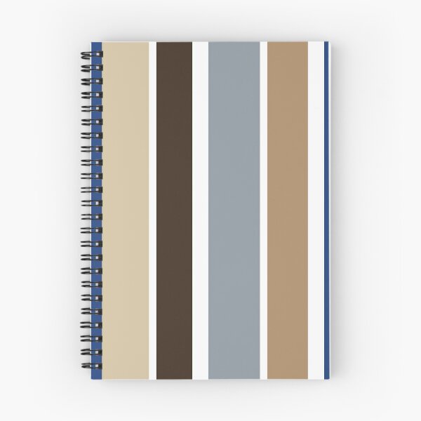 Item preview, Stripes in browns and blues designed and sold by VirgoArtStu.