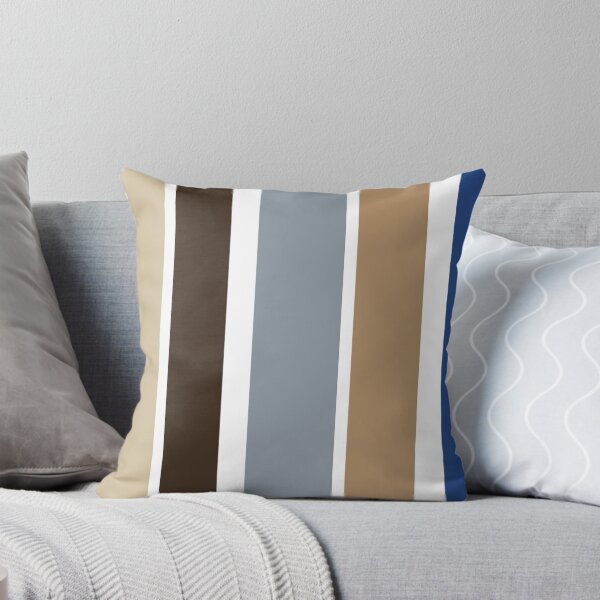 Item preview, Rayas en marrones y azules designed and sold by VirgoArtStu.