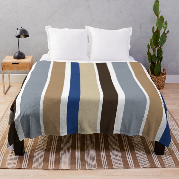Item preview, Stripes in browns and blues designed and sold by VirgoArtStu.