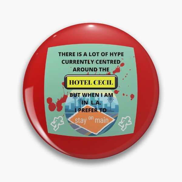 Item preview, Cecil Hotel Design 2 designed and sold by CoyoteGifts.
