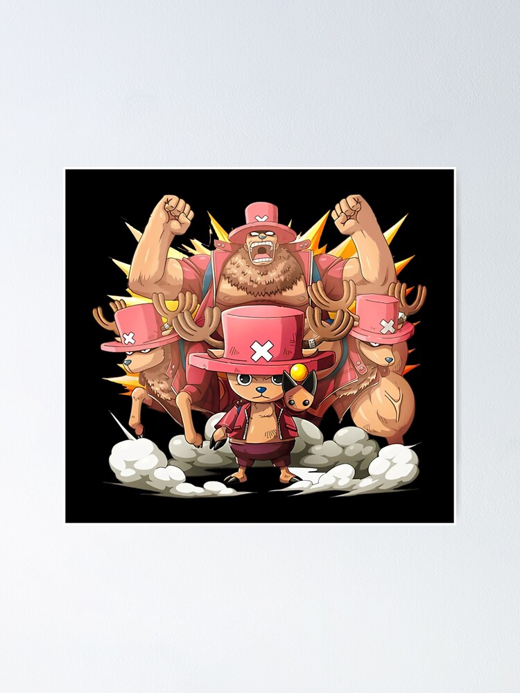 Tony Tony Chopper Transformationen Poster Von Chael05 Redbubble