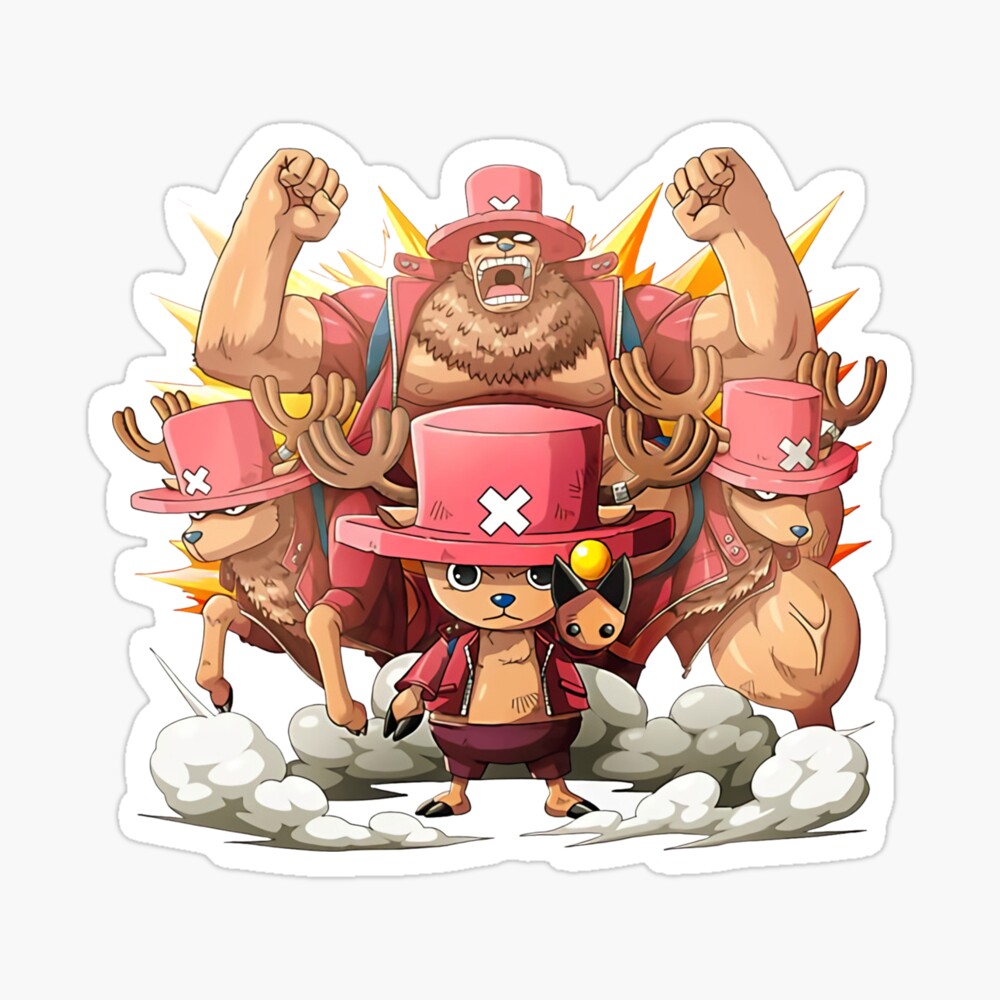 Tony Tony Chopper Transformationen Poster Von Chael05 Redbubble