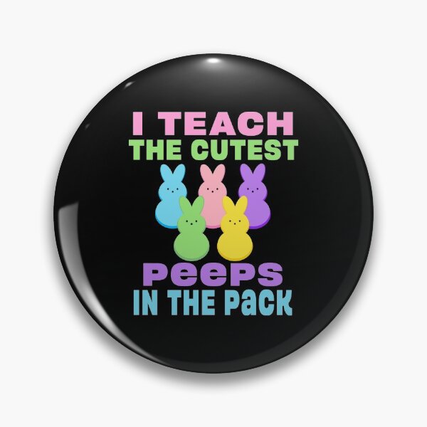 Item preview, I Teach the Cutest Peeps in the Pack School Easter Bunny designed and sold by MAXXEXCHANGE.