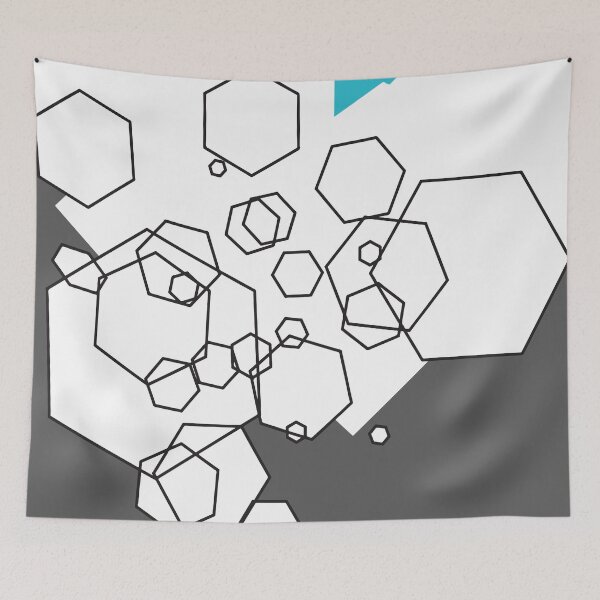 Aperçu de l'œuvre hexagone créée et vendue par TheDiamondRiot.