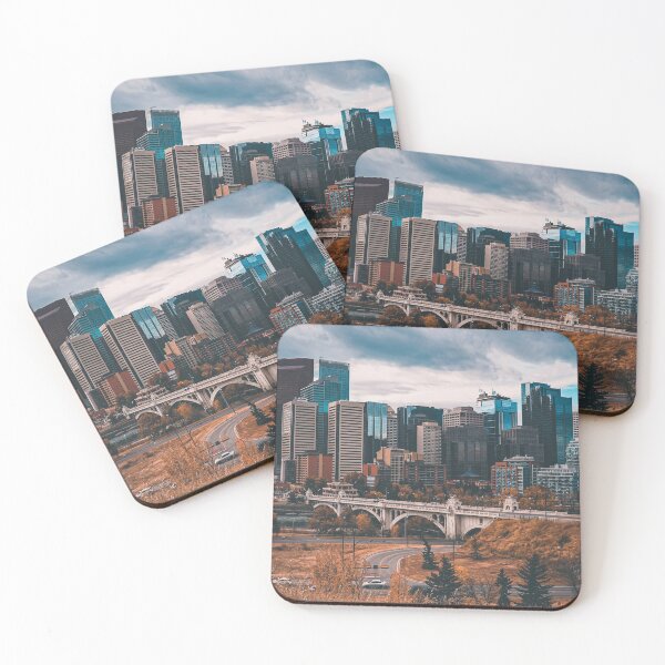Item preview, Calgary's Downtown on a Cloudy Afternoon designed and sold by Sylvia Wong.