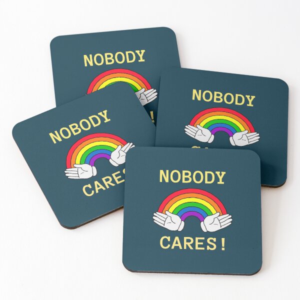 Item preview, Nobody Cares Print designed and sold by JosTees96.