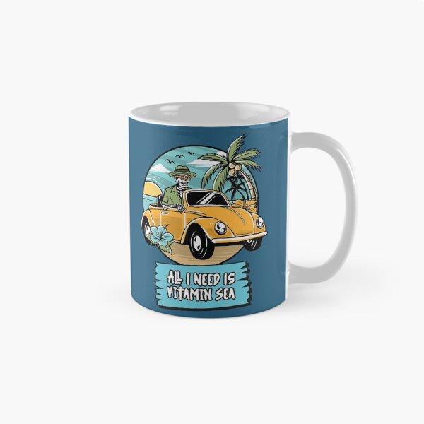 Item preview, All I Need Is Vitamin Sea Ocean Pirate Funny Quote Surf Sailing Pirate Summersticker designed and sold by KLINESTORE.