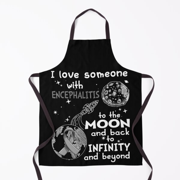 Item preview, I Love Someone With Encephalitis To The Moon And Back designed and sold by heppenp.