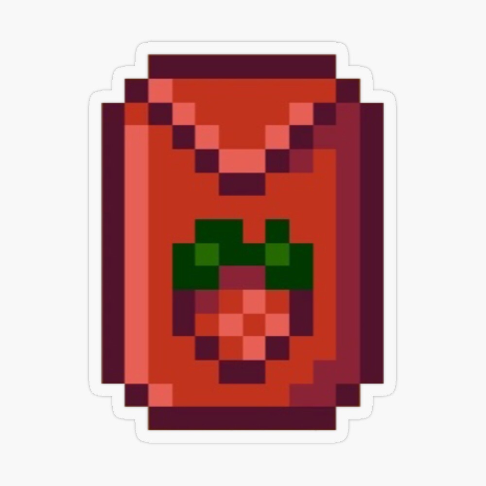 stardew valley strawberry seeds&quot; Sticker for Sale by shipston 