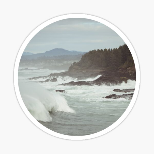 Crashing Waves Sticker