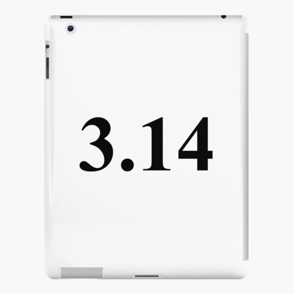 3.14, pi iPad Snap Case