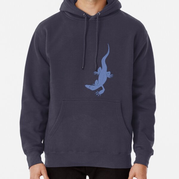 Nile Monitor (blue) Pullover Hoodie