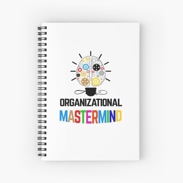 Organizational mastermind Spiral Notebook