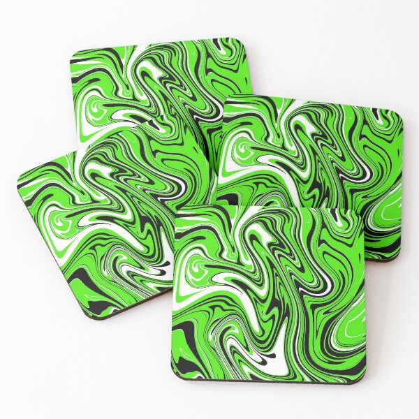 Item preview, green black white marble designed and sold by disclaimersong.