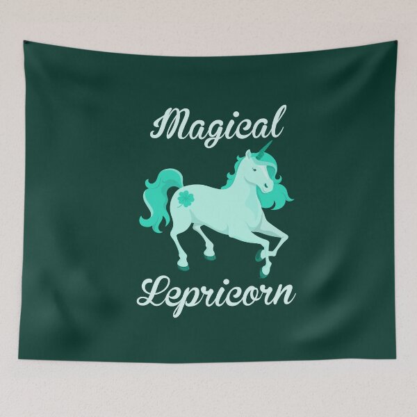 Item preview, Lepricorn Magical Unicorn St. Patricks Day Leprechaun Shamrock Clover designed and sold by gkao.