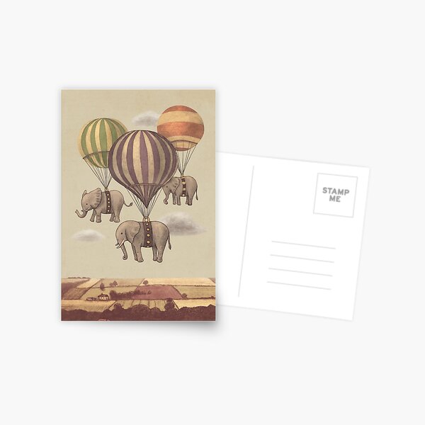 Flight of the Elephants Postcard