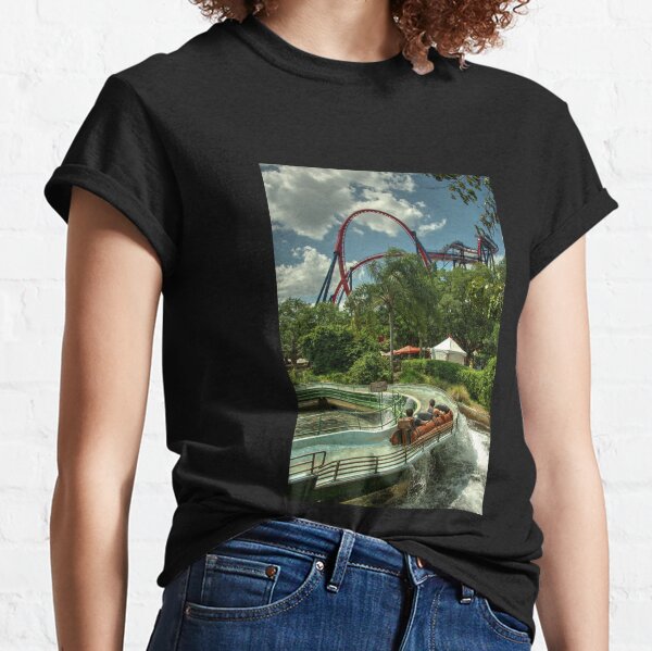 Vintage 90's Darien Lake Predator Rollercoaster Shirt Size: Large
