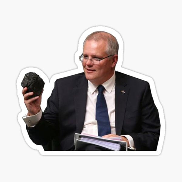 Item preview, Scott Morrison Holding Coal designed and sold by kyri-and-yv.