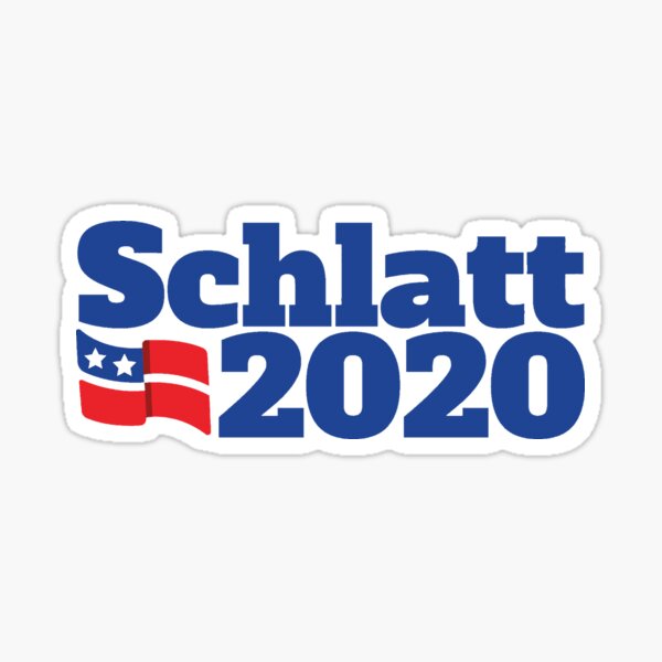 Schlatt 2020 Campaign Logo Sticker
