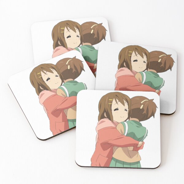 Item preview, Yui Hirasawa hugs Ui Hirasawa - K-ON! designed and sold by Eyes-Up.