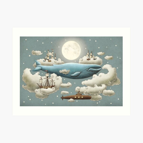 Ocean Meets Sky Art Print