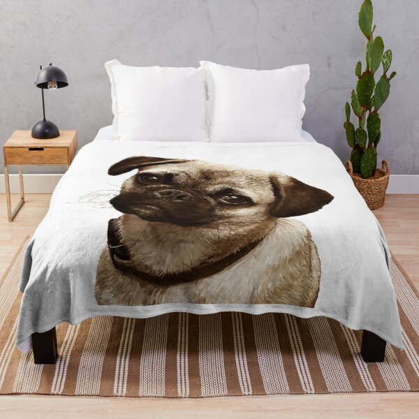 Item preview, Pug Puppy Illustration designed and sold by Scat the cat.