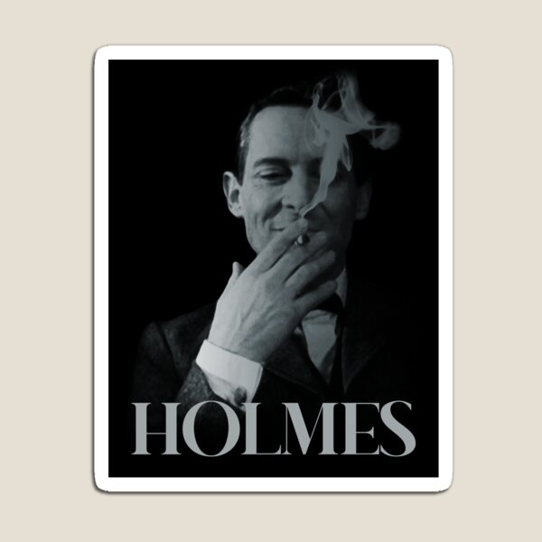 Aperçu de l'œuvre Sherlock Holmes Jeremy Brett - Les cigarettes créée et vendue par imageren.