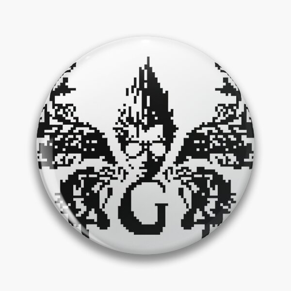 Item preview, Pixelated Grasshopper Manufacture Logo designed and sold by TheOTrain.