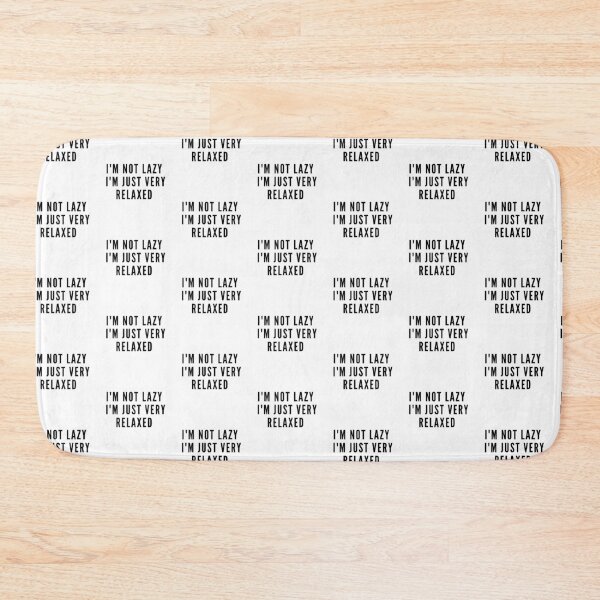 Item preview,  Being Lazy Quotes designed and sold by WorldPrintTees.