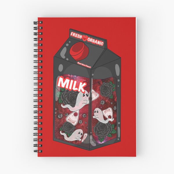 Item preview, Spooky Themed Milk designed and sold by shahdraws.