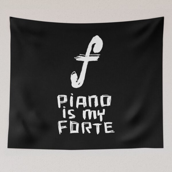 Item preview, Piano Is My Forte for Dad the Man the Myth the Piano Legend designed and sold by badlydrawnbabe.