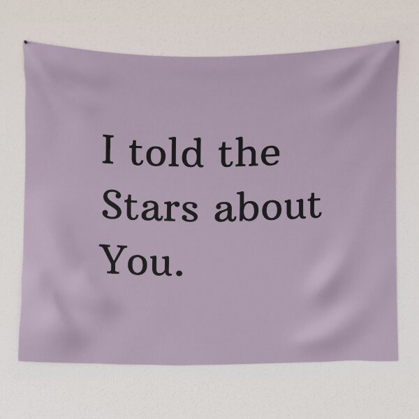 Item preview, Star's Romantic Word designed and sold by POCOartDesign.