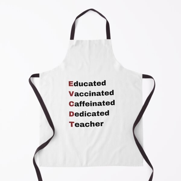 Item preview,  Educated Vaccinated Caffeinated Dedicated Teacher designed and sold by dress-in.