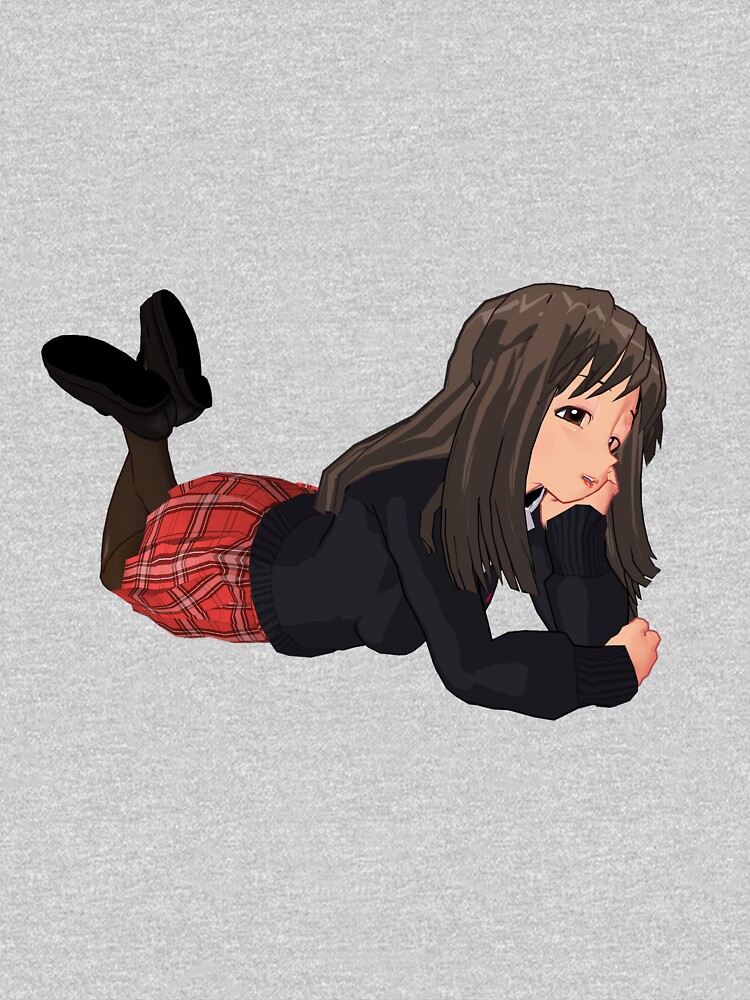 "Daydream Anime Schoolgirl" Tshirt for Sale by Vandarque Redbubble