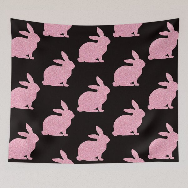 Item preview, Light Pink Faux Glitter Easter Bunny designed and sold by Felicity-K.