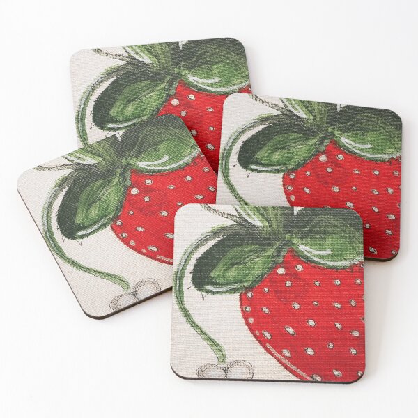 Item preview, Strawberry art designed and sold by GhastlynDshop.