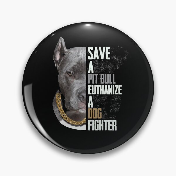 Item preview, Save A PitBull Euthanize A Dog Fighter designed and sold by BaseStore.