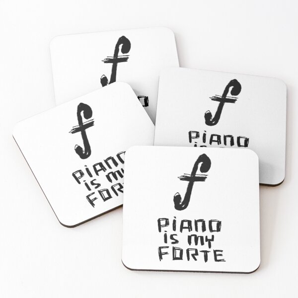 Item preview, Piano Is My Forte for Musician designed and sold by badlydrawnbabe.