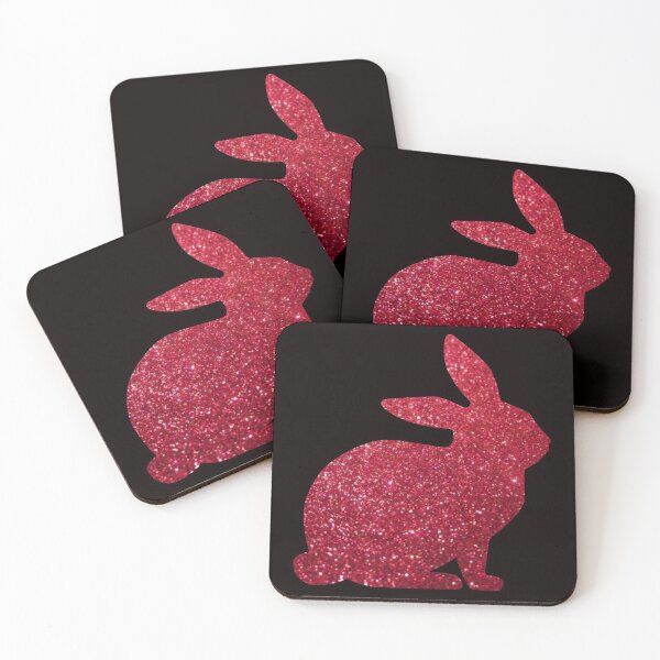 Item preview, Red Faux Glitter Easter Bunny designed and sold by Felicity-K.
