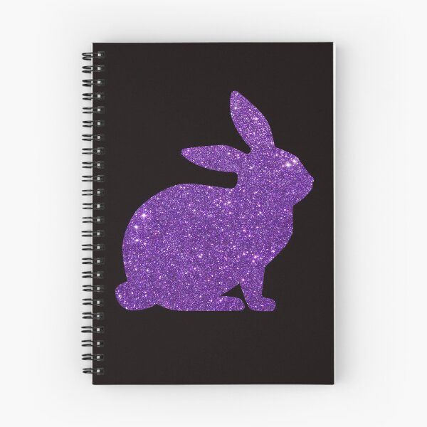 Item preview, Purple Faux Glitter Easter Bunny designed and sold by Felicity-K.
