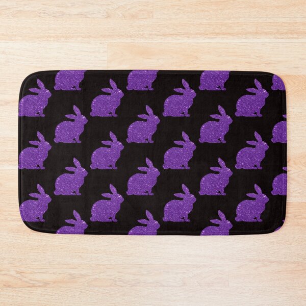 Item preview, Purple Faux Glitter Easter Bunny designed and sold by Felicity-K.