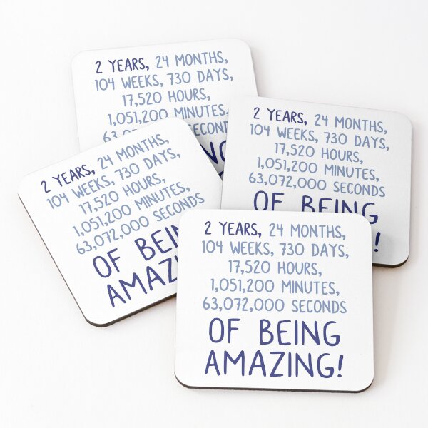 Item preview, Two Years of Being Amazing! designed and sold by JoBella-Designs.