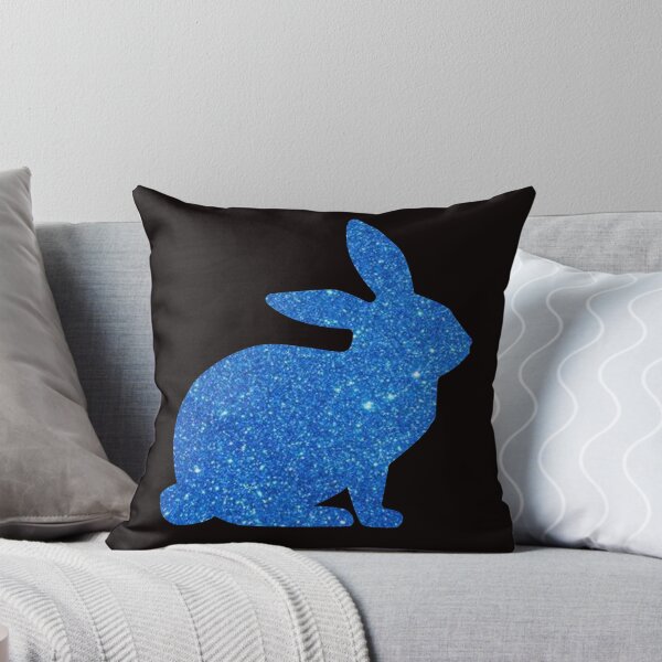 Item preview, Blue Faux Glitter Easter Bunny designed and sold by Felicity-K.